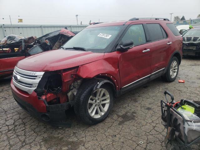 FORD EXPLORER X 2013 with VIN 1FM5K7D87DGC59750 - Photo from auction