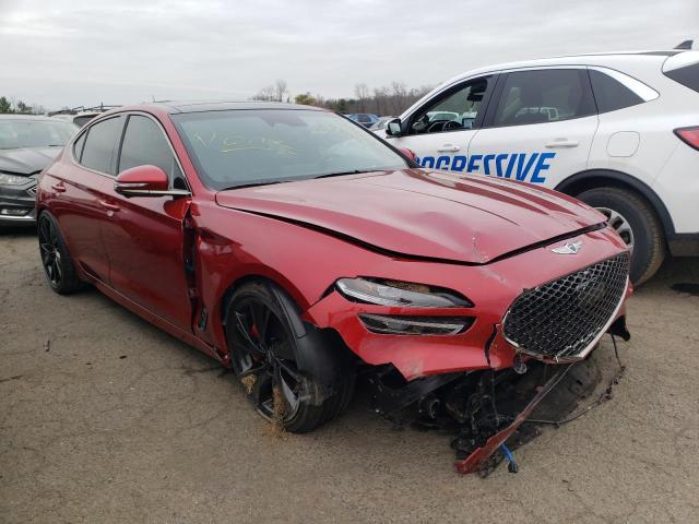 Photo 4 from auction – 2022 GENESIS G70 BASE with VIN KMTG54TE4NU101901
