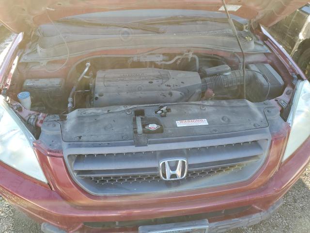 Photo 12 from auction – 2004 HONDA PILOT EXL with VIN 2HKYF18554H513700