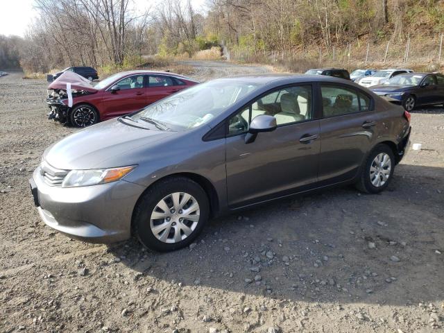 HONDA CIVIC LX 2012 with VIN 2HGFB2F58CH315231 - Photo from auction