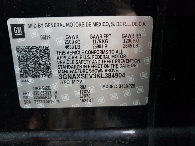 Photo 14 from auction – 2019 CHEVROLET EQUINOX LS with VIN 3GNAXSEV3KL384904