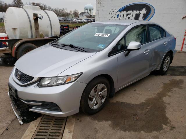 Photo 1 from auction – 2013 HONDA CIVIC LX with VIN 19XFB2F57DE284131