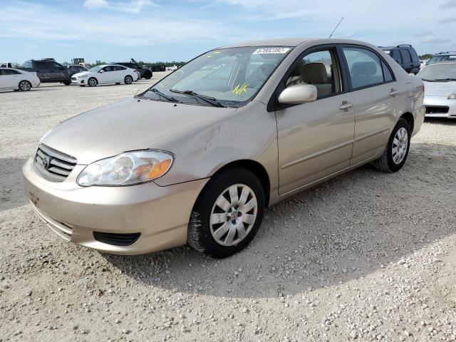 TOYOTA COROLLA CE 2004 with VIN 1NXBR32E74Z257644 - Photo from auction