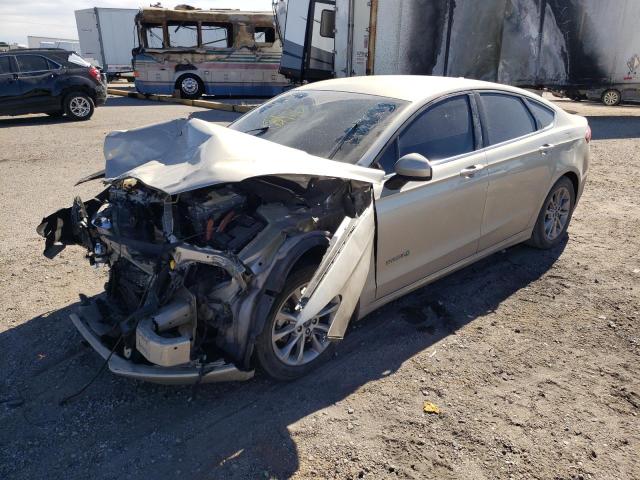 FORD FUSION SE 2017 with VIN 3FA6P0LU4HR285274 - Photo from auction