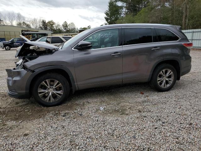 TOYOTA HIGHLANDER 2014 with VIN 5TDJKRFH6ES047683 - Photo from auction