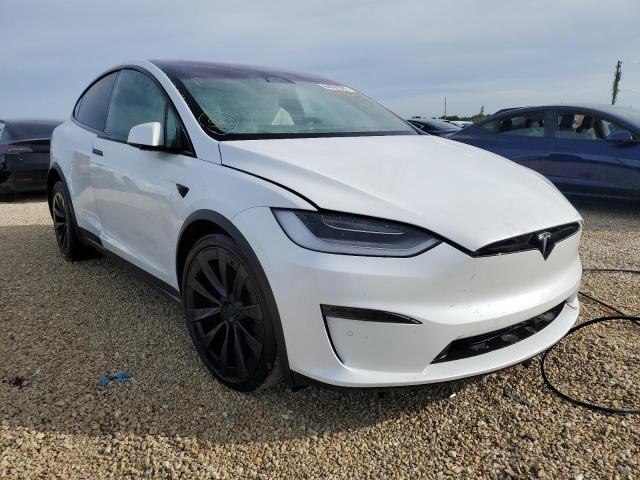 TESLA MODEL X 2022 with VIN 7SAXCBE69NF338197 - Photo from auction