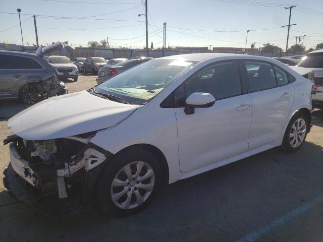 TOYOTA COROLLA LE 2020 with VIN 5YFEPRAE9LP065164 - Photo from auction