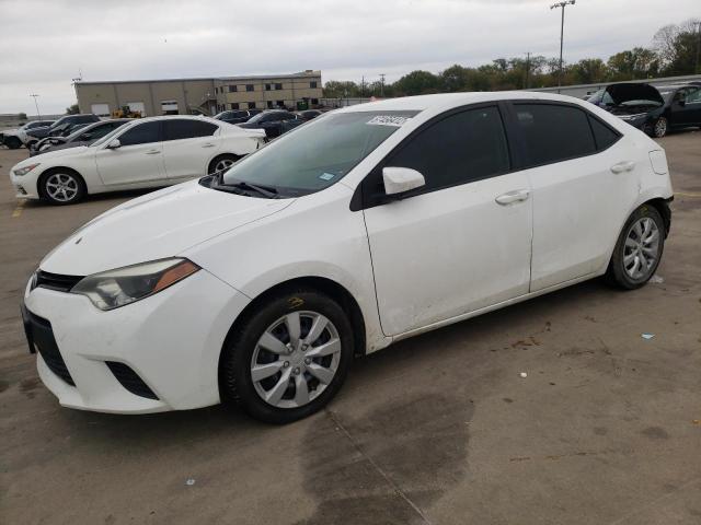 TOYOTA COROLLA L 2014 with VIN 5YFBURHE2EP145491 - Photo from auction
