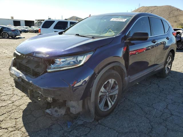 HONDA CR-V LX 2017 with VIN 7FARW5H31HE003654 - Photo from auction