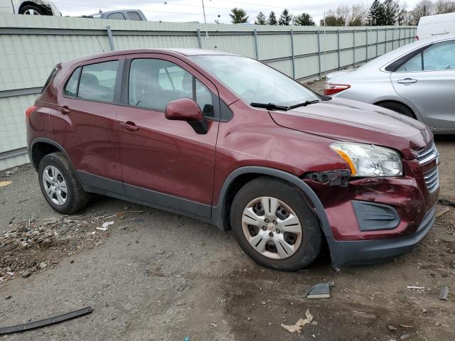 Photo 4 from auction – 2016 CHEVROLET TRAX LS with VIN 3GNCJKSB2GL269688
