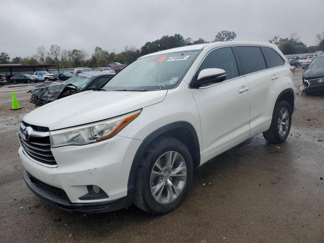 TOYOTA HIGHLANDER 2015 with VIN 5TDZKRFH5FS106291 - Photo from auction
