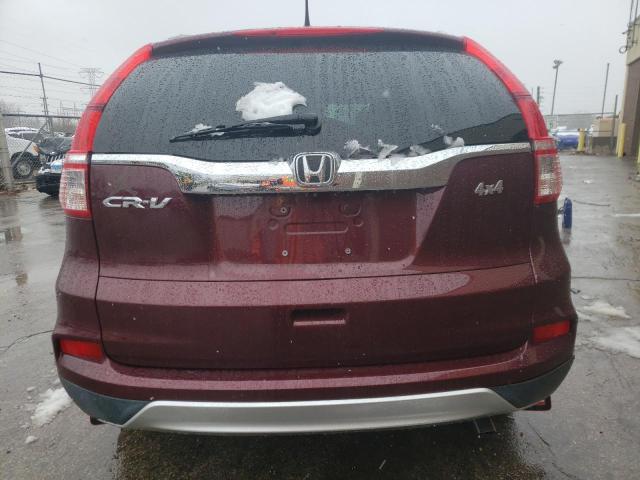 Photo 6 from auction – 2016 HONDA CR-V EXL with VIN 2HKRM3H75GH503132