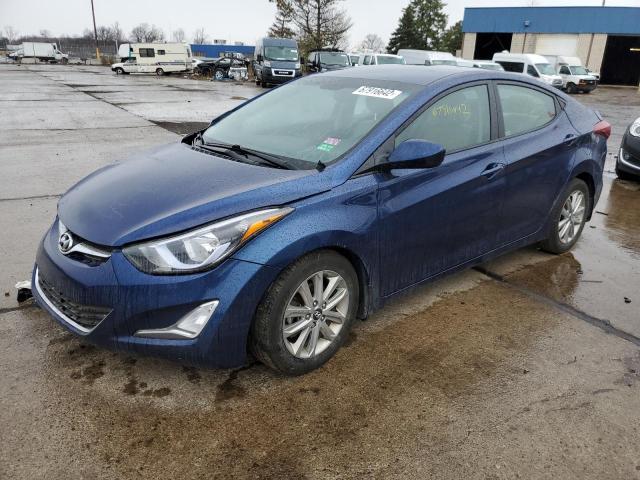 HYUNDAI ELANTRA SE 2015 with VIN 5NPDH4AE5FH632452 - Photo from auction