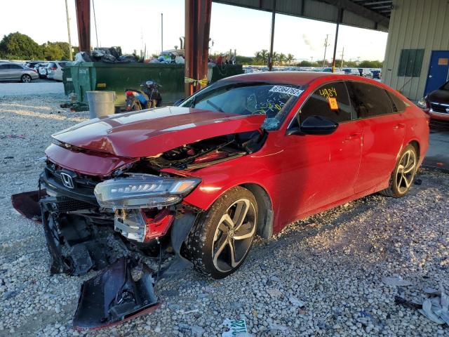 HONDA ACCORD SPO 2022 with VIN 1HGCV1F33NA058564 - Photo from auction