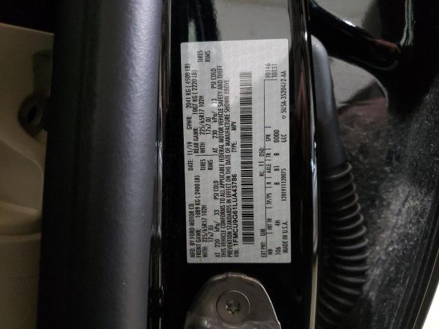 Photo 14 from auction – 2020 FORD ESCAPE SE with VIN 1FMCU9G61LUA43786
