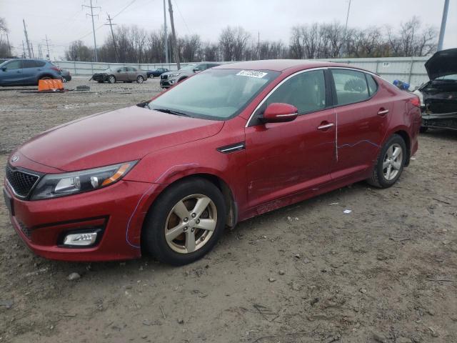 KIA OPTIMA LX 2015 with VIN 5XXGM4A77FG519639 - Photo from auction