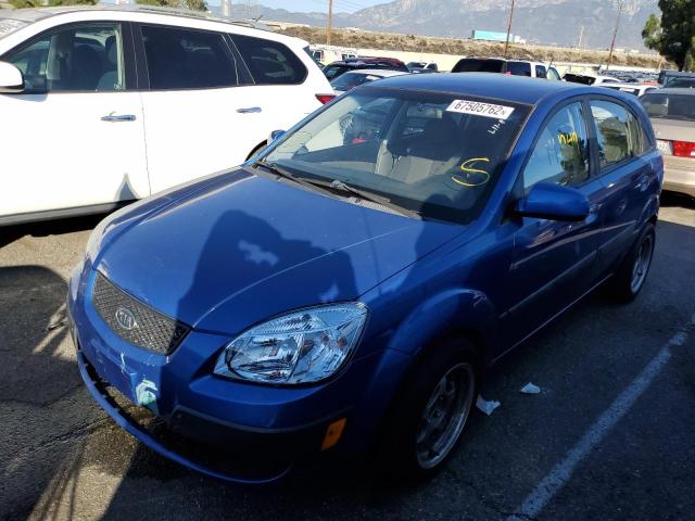 KIA RIO 5 SX 2008 with VIN KNADE163686304966 - Photo from auction