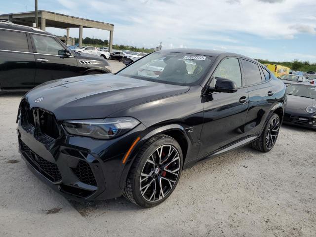 BMW X6 M 2022 with VIN 5YMCY0C06N9M89855 - Photo from auction