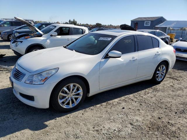 INFINITI G37 BASE 2009 with VIN JNKCV61E99M307375 - Photo from auction