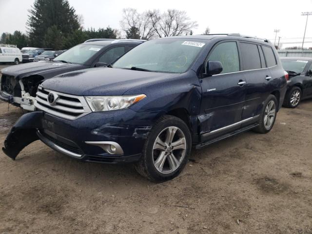 TOYOTA HIGHLANDER 2013 with VIN 5TDDK3EH4DS268144 - Photo from auction