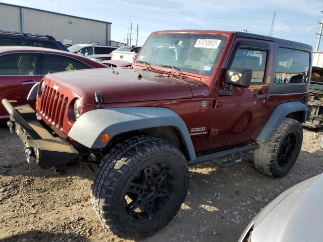 JEEP WRANGLER S 2010 with VIN 1J4AA2D10AL125476 - Photo from auction