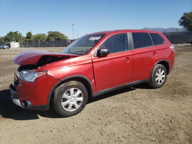 MITSUBISHI OUTLANDER 2015 with VIN JA4AD2A35FZ007568 - Photo from auction