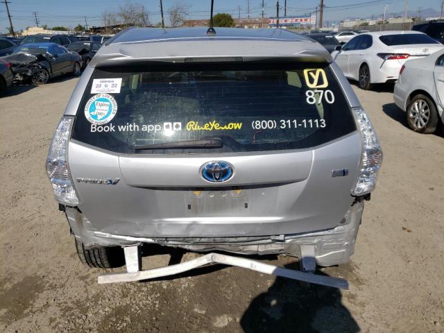 Photo 6 from auction – 2014 TOYOTA PRIUS V with VIN JTDZN3EU9EJ003180