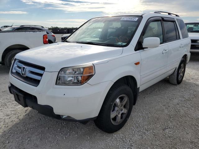 Photo 1 from auction – 2008 HONDA PILOT EXL with VIN 5FNYF28578B000703