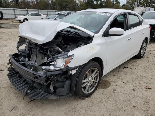 NISSAN SENTRA S 2018 with VIN 3N1AB7AP9JY308331 - Photo from auction