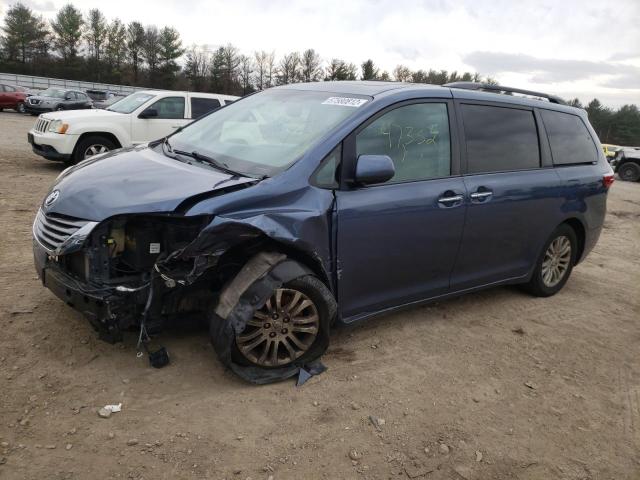 TOYOTA SIENNA XLE 2015 with VIN 5TDYK3DC2FS682033 - Photo from auction