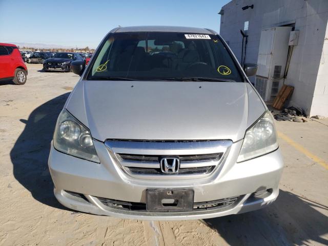 Photo 5 from auction – 2007 HONDA ODYSSEY LX with VIN 5FNRL38237B072716