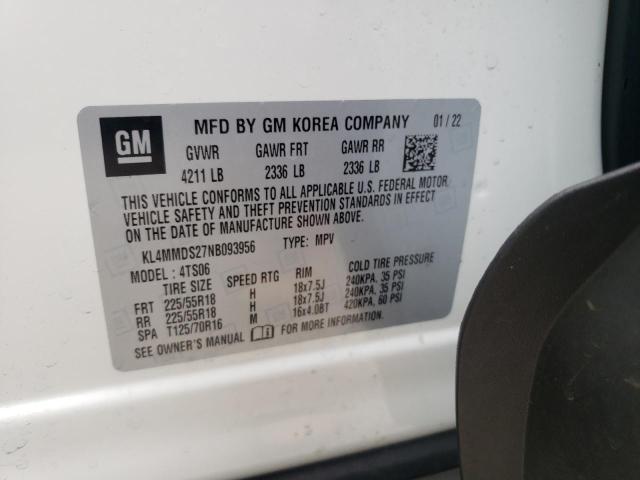 Photo 14 from auction – 2022 BUICK ENCORE GX with VIN KL4MMDS27NB093956