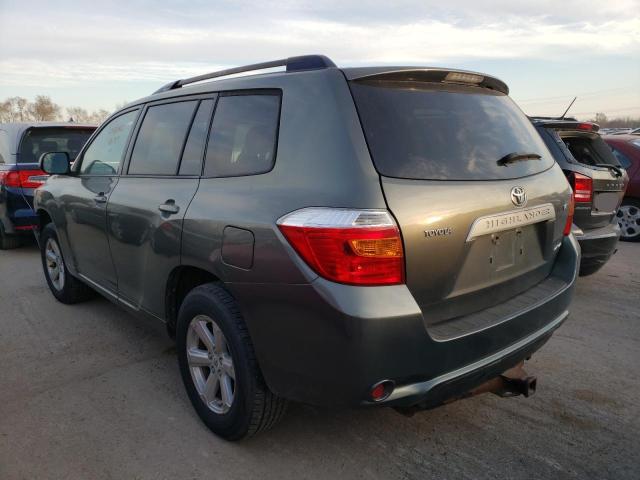 Photo 2 from auction – 2008 TOYOTA HIGHLANDER with VIN JTEES41A482055951
