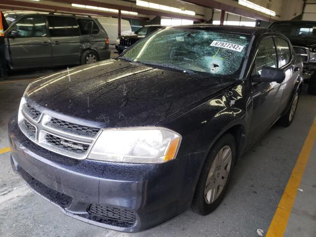 DODGE AVENGER SE 2012 with VIN 1C3CDZAB6CN138188 - Photo from auction