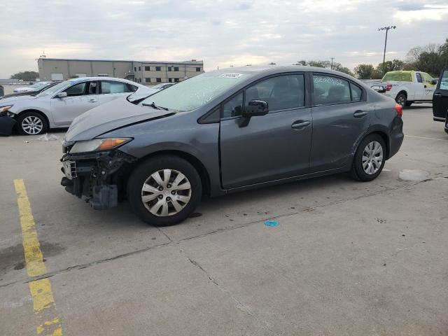 HONDA CIVIC LX 2012 with VIN 2HGFB2F51CH521748 - Photo from auction