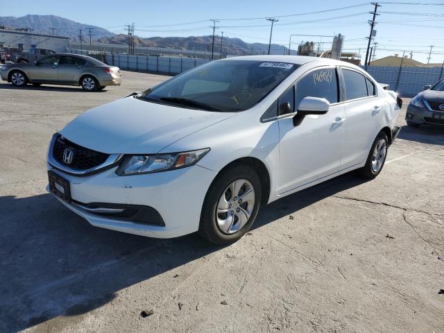 Photo 1 from auction – 2014 HONDA CIVIC LX with VIN 19XFB2F51EE269383