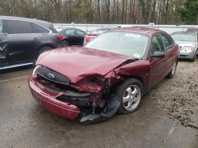 FORD TAURUS SES 2004 with VIN 1FAFP55S34G165489 - Photo from auction