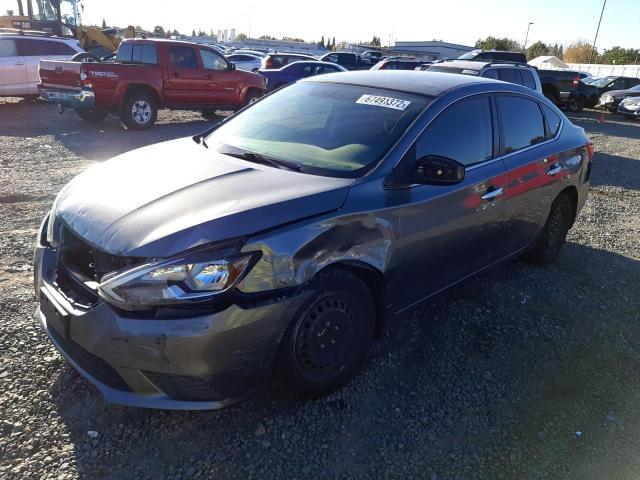 NISSAN SENTRA S 2016 with VIN 3N1AB7AP8GY337067 - Photo from auction