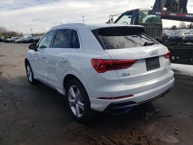 Photo 2 from auction – 2022 AUDI Q3 PREMIUM with VIN WA1EECF34N1081350