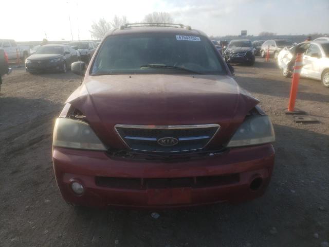 Photo 12 from auction – 2005 KIA SORENTO EX with VIN KNDJD733255491267