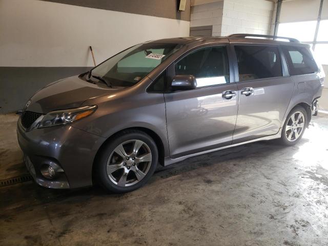 TOYOTA SIENNA 2017 with VIN 5TDXZ3DC6HS854851 - Photo from auction
