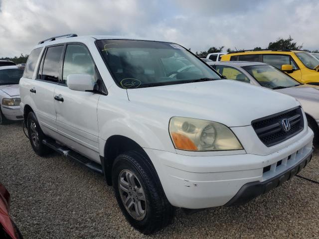 Photo 4 from auction – 2004 HONDA PILOT EXL with VIN 2HKYF18634H545876