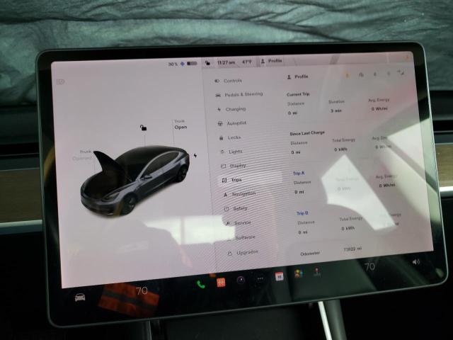 Photo 9 from auction – 2018 TESLA MODEL 3 with VIN 5YJ3E1EB3JF119503