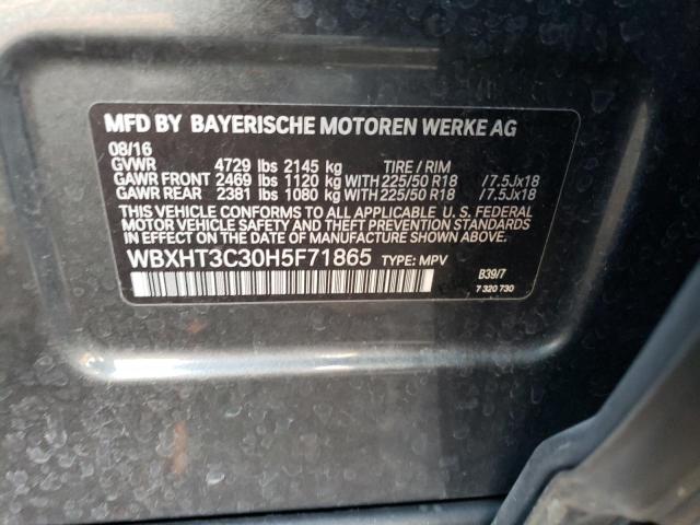 Photo 14 from auction – 2017 BMW X1 XDRIVE2 with VIN WBXHT3C30H5F71865