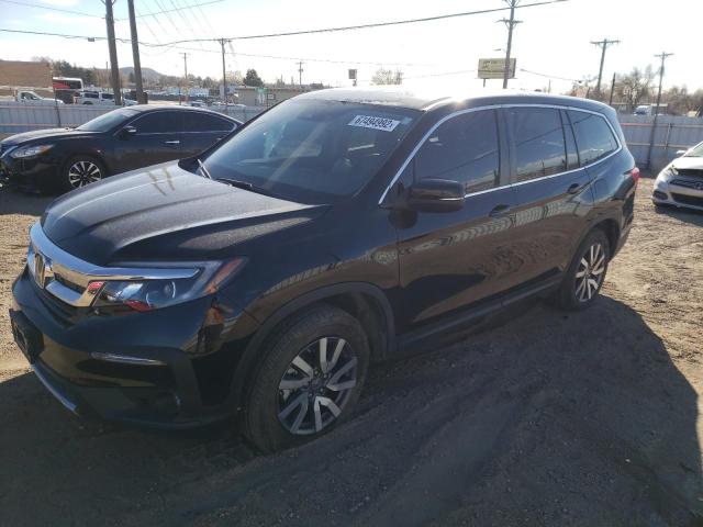 HONDA PILOT EXL 2022 with VIN 5FNYF6H53NB027822 - Photo from auction