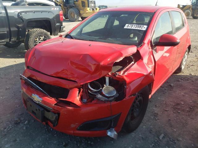 Photo 1 from auction – 2014 CHEVROLET SONIC LS with VIN 1G1JA6SG5E4211833