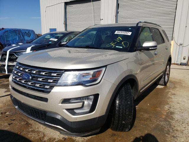 FORD EXPLORER L 2017 with VIN 1FM5K7F89HGE18450 - Photo from auction