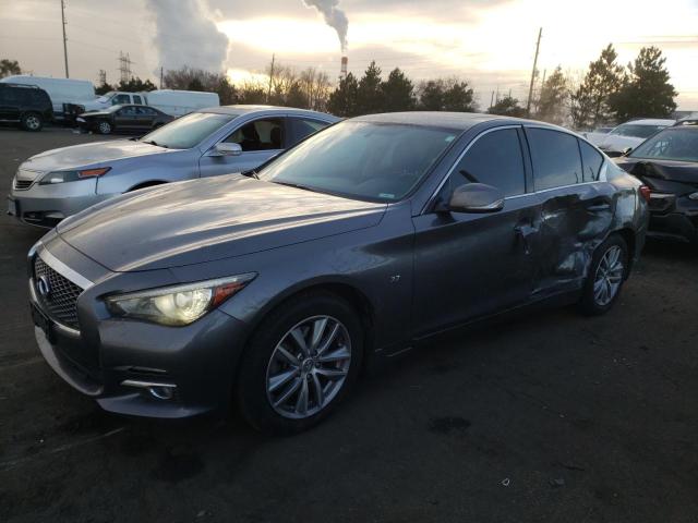 INFINITI Q50 BASE 2015 with VIN JN1BV7AR6FM401704 - Photo from auction