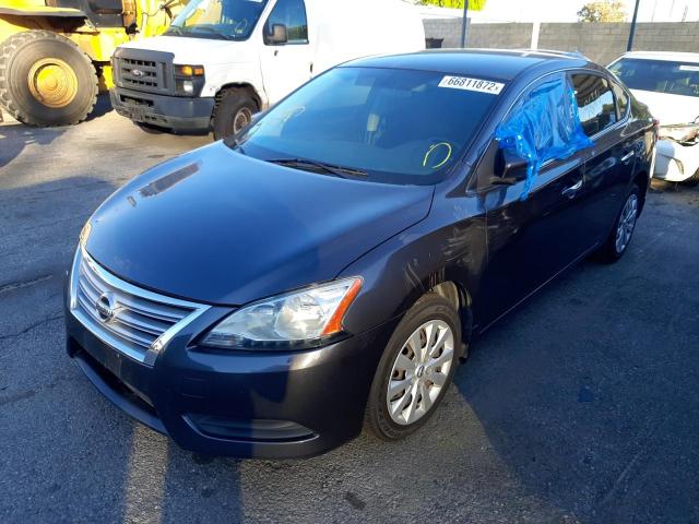 Photo 2 from auction – 2015 NISSAN SENTRA S with VIN 3N1AB7AP2FY355028