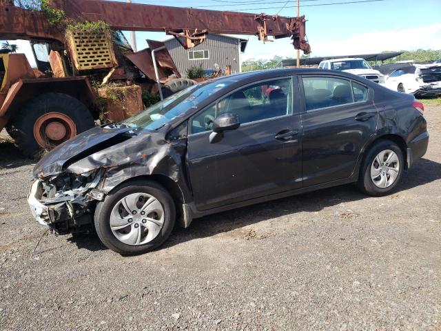 HONDA CIVIC LX 2013 with VIN 2HGFB2F59DH567443 - Photo from auction